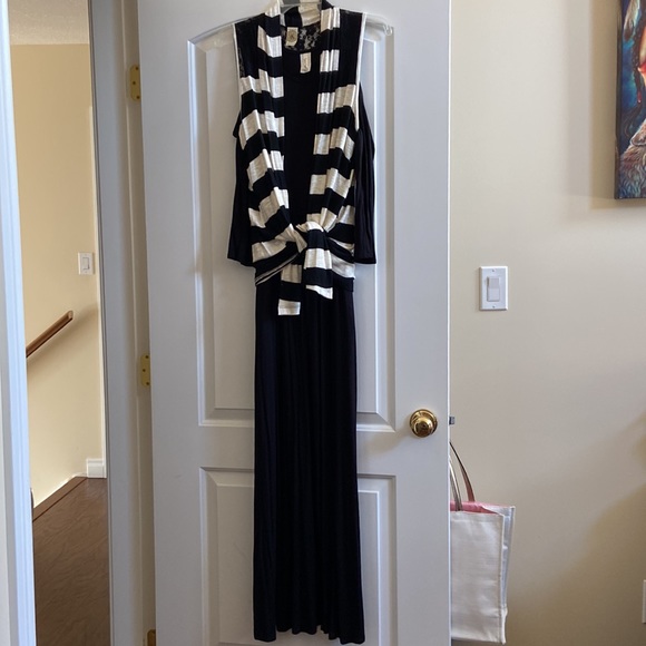 Beautiful striped open front cardigan in size M - Picture 9 of 13
